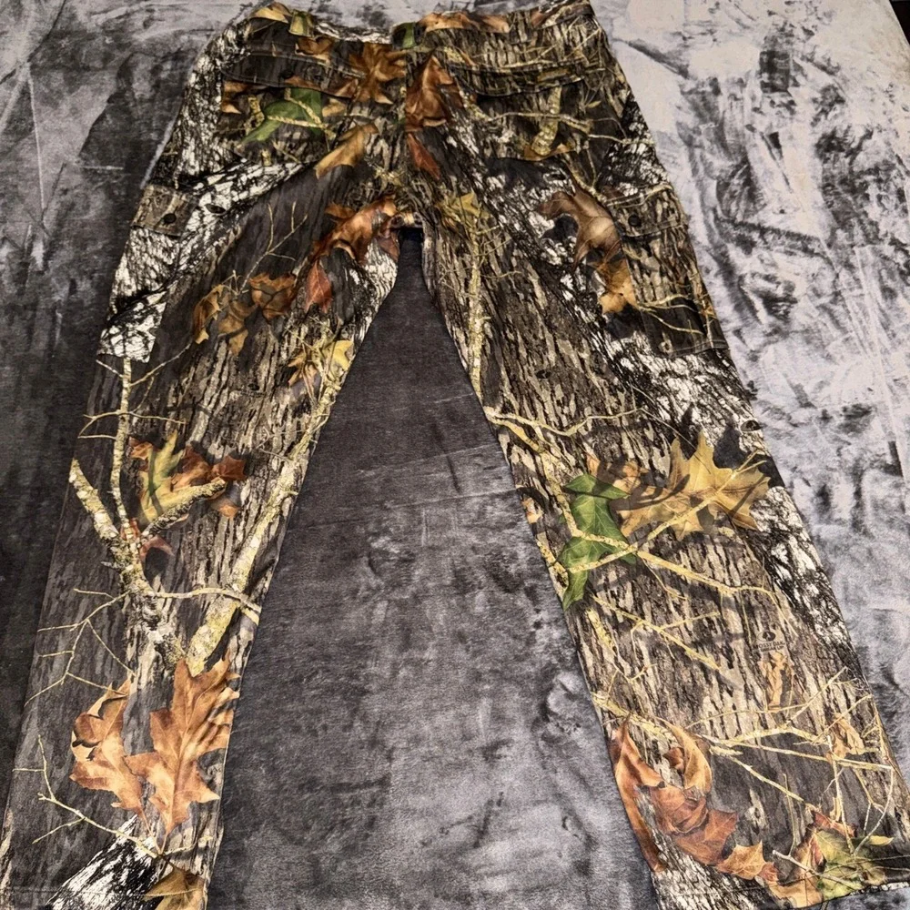 ScentLok Mens Mossy Oak Camo Hunting Cargo Pants 2XL 7320-019 Odor Eliminating